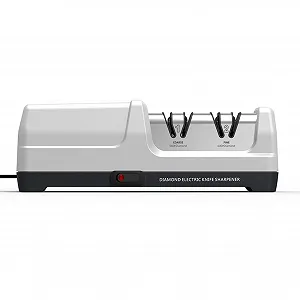 Электрическая точилка для ножей Профессиональная 2-ступенчатая для металла и керамики - Фото 1