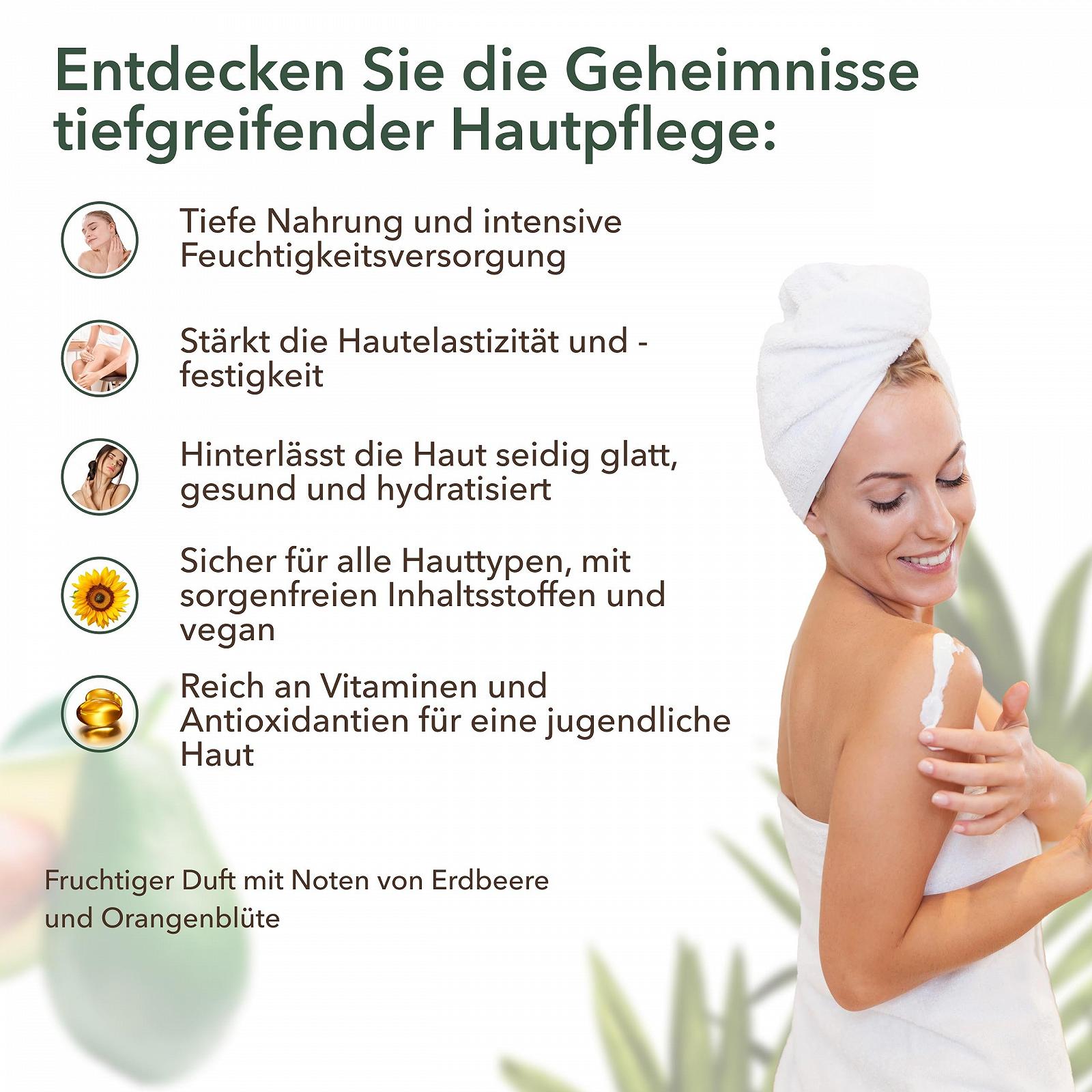 Гель для душу Ecolatier Organic Avocado 97.5% Natural Ingredients 350 мл, фото №4