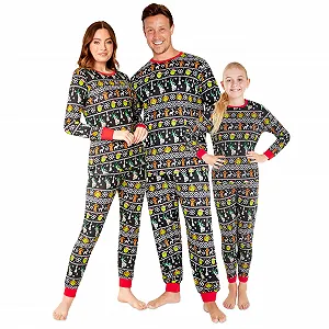 Комплект Рождественских пижам Shrek для всей семьи - Фото 1