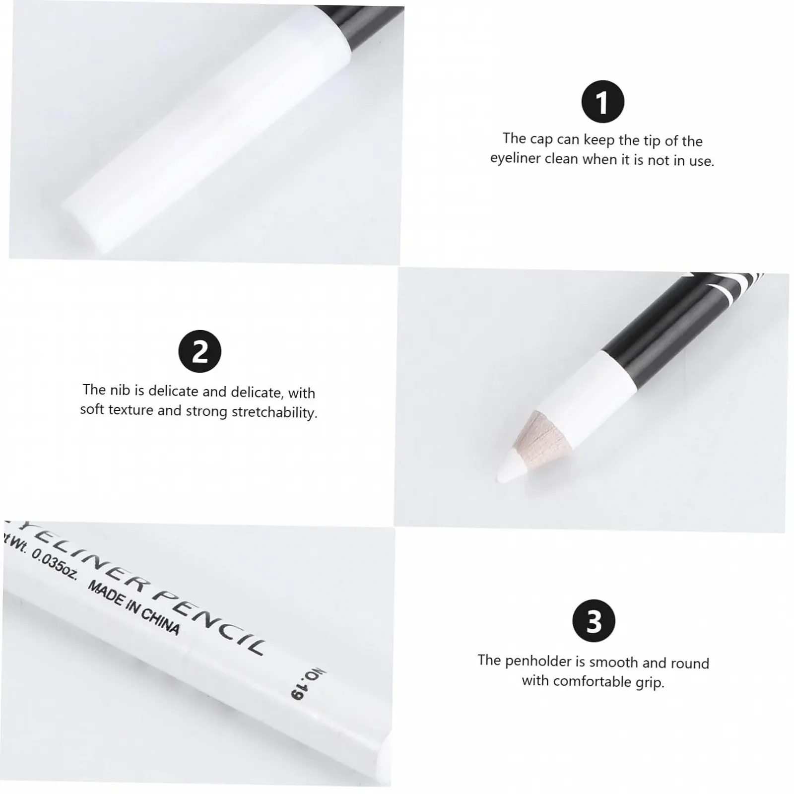 Карандаш для глаз Beaupretty Деревянный стержень, фото №6 Карандаш для глаз Beaupretty Деревянный стержень, фото №6