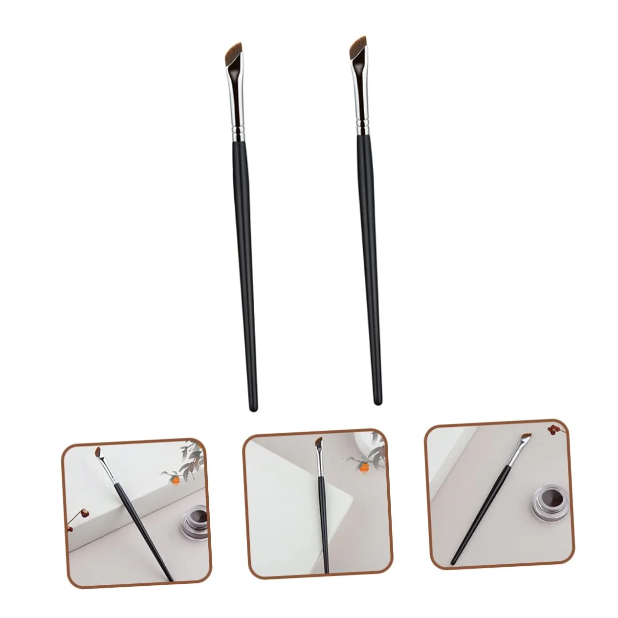 Кисти для бровей FRCOLOR, угловая, фото №6