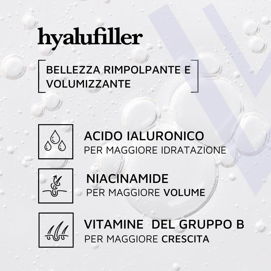 Шампунь Vitalcare Hyalufiller Booster увлажняющий и для объема с гиалуроновой кислотой для всех типов волос 200 мл, фото №5