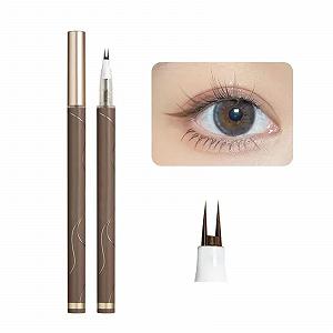 Гель для бровей Waterproof Liquid Eyeliner Brow Pencil Slim Eyeliner 0.8 мл Кофе One Size synthetic.ua - Фото 1