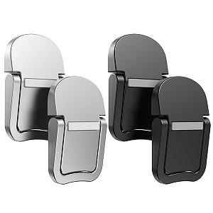 Подставка для клавиатуры 2 пары, для ноутбука, портативная (Черный, Серебристый)