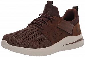 Кроссовки Skechers Hiking мужские вязаные на шнурках - Фото 1