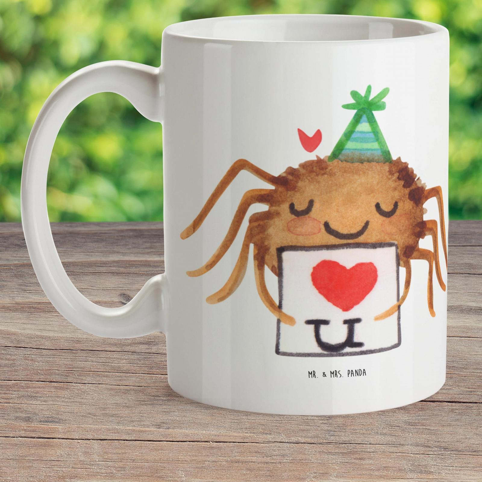 Дитяча кружка Mr. & Mrs. Panda Павук Агата Літера, фото №2