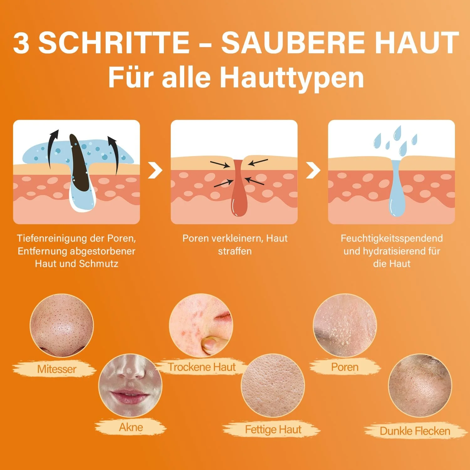 Маска Глина Куркума Вітамін C для обличчя, фото №4