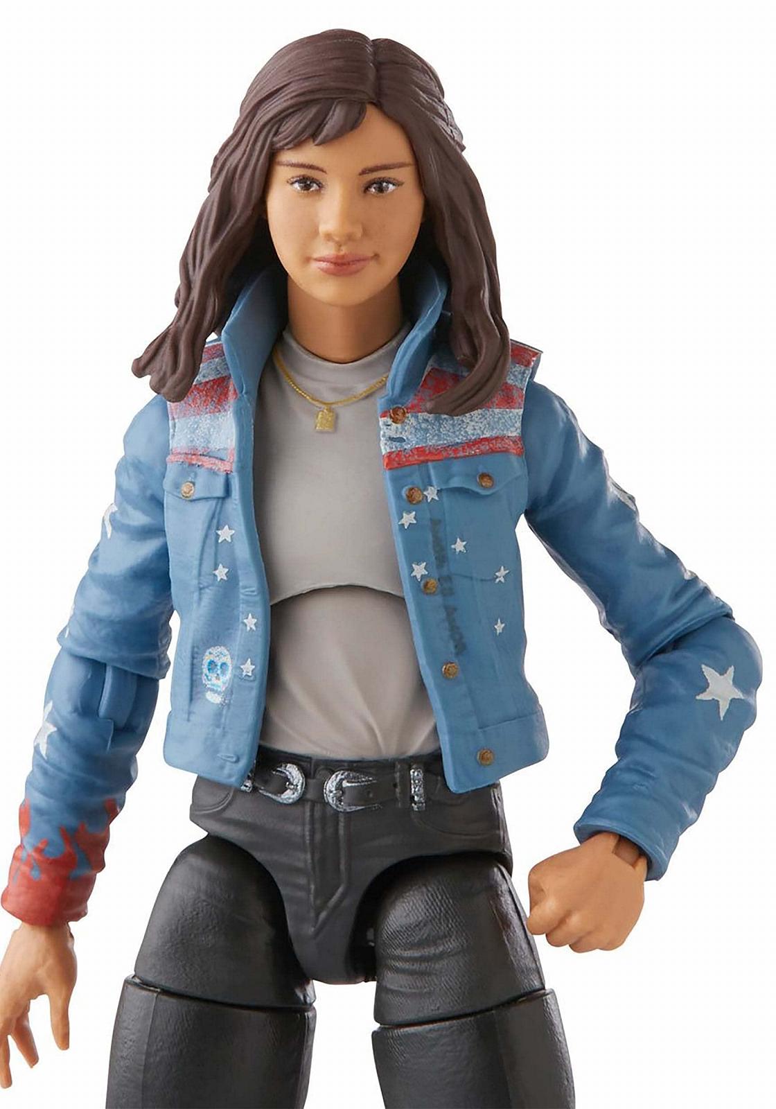 Фігурка колекційна Marvel Legends America Chavez 15 см, кінематографічний всесвіт, 2 аксесуари та 1 елемент Build-A-Figure, фото №6