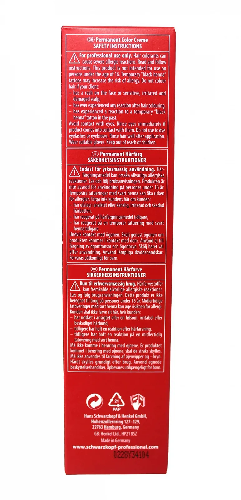 Фарба для волосся Schwarzkopf Igora Royal 6-4 Темний Блондин Бежевий, 60 мл, фото №3