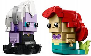 Конструктор Лего LEGO Brick Headz Ариэль и Урсула (41623) synthetic.ua - Фото 1