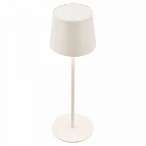 Настольная лампа BRILONER беспроводная LED IP44 с сенсорной регулировкой яркости 11 x 33 см античный белый - Фото 1