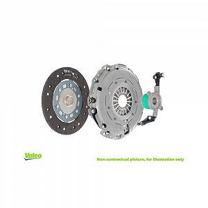 Комплект зчеплення VALEO 834177 KIT3P (CSC) із саморегулюючою технологією - Фото 1
