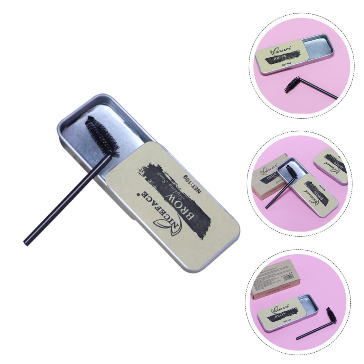 Набір MAGICLULU Eyebrow Soap Lamination Kit Eyebrow Cream Wax Eyebrow Gel Soap для фіксації брів Гель постійний з текстурою крему для жінок, фото №2 Набір MAGICLULU Eyebrow Soap Lamination Kit Eyebrow Cream Wax Eyebrow Gel Soap для фіксації брів Гель постійний з текстурою крему для жінок, фото №2