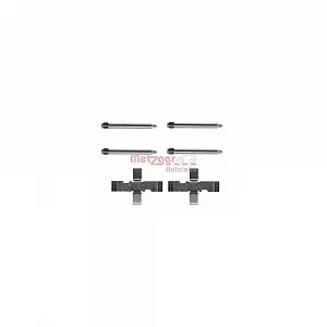 Комплект аксессуаров, тормозные колодки дисковые METZGER 109-1101 для OPEL, задний мост - Фото 1