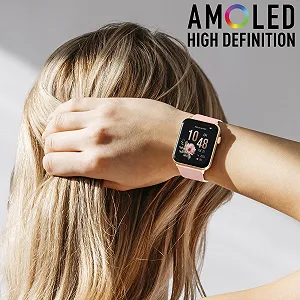 Смартчасы женские Reflex Active Amoled Series 30 Розовый Ремешок synthetic.ua - Фото 1