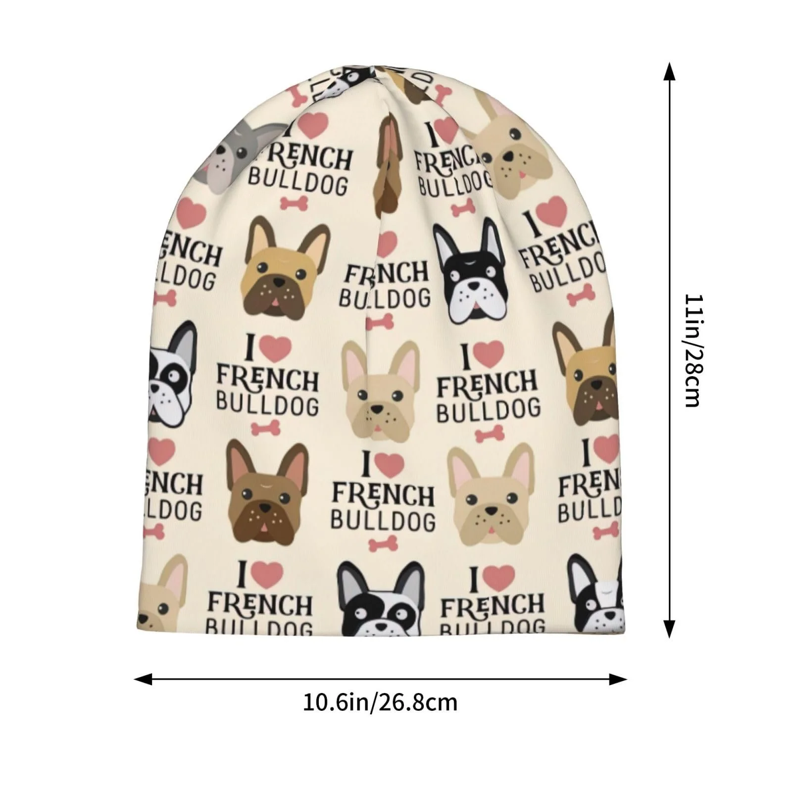 Стильная Унисекс Вязаная Шапка с Цветочным Принтом, фото №6