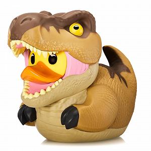 Фігурка гумової качки T-Rex Jurassic World Rebirth Collectible Vinyl TUBBZ Box Edition - Фото 1