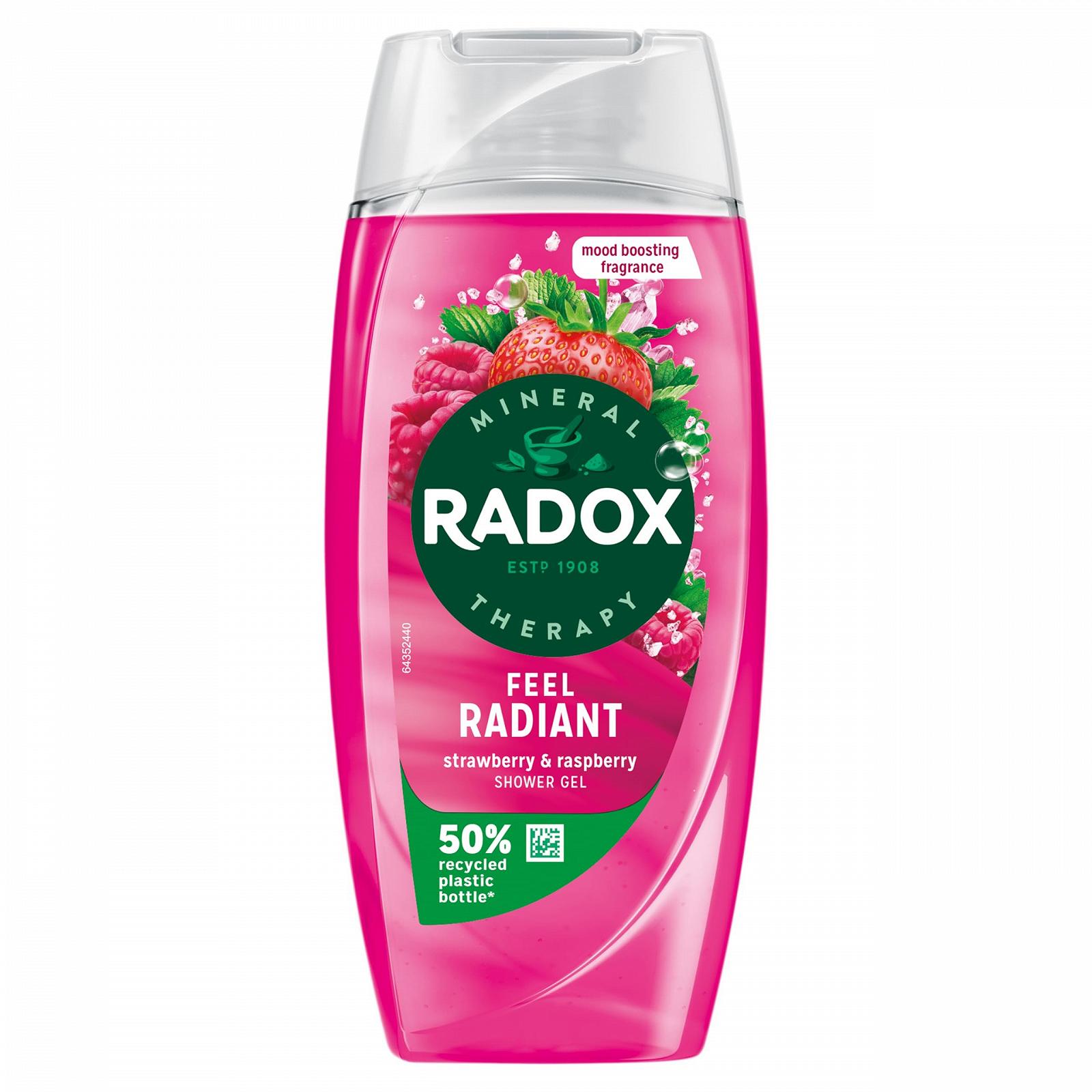 Гель для душа Radox Mineral Therapy Feel Radiant 225 мл, фото №1 Гель для душа Radox Mineral Therapy Feel Radiant 225 мл, фото №1