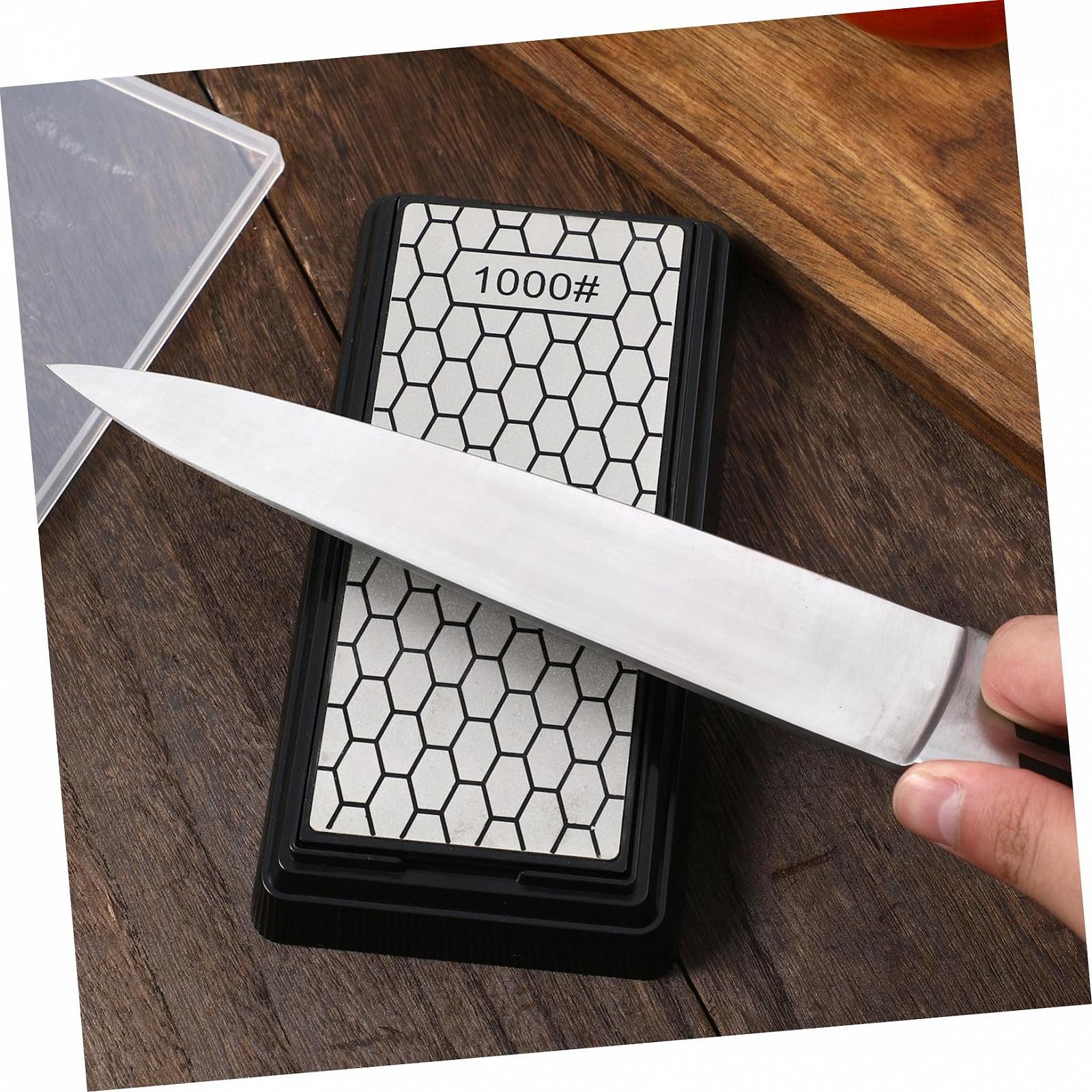 Точильный камень Tofficu Двусторонний Алмазный Нескользящий, фото №7