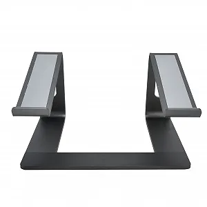 Подставка для ноутбука Алюминиевый сплав Портативная Подставка для компьютера Серый для обычных ноутбуков - Фото 1