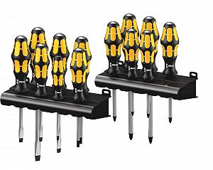 Купити Набір викруток Wera Kraftform Big Pack 900 05133285001 викрутки-долота та підставка 13 предметів - Фото 1 Набір викруток Wera Kraftform Big Pack 900 05133285001 викрутки-долота та підставка 13 предметів - Фото 1