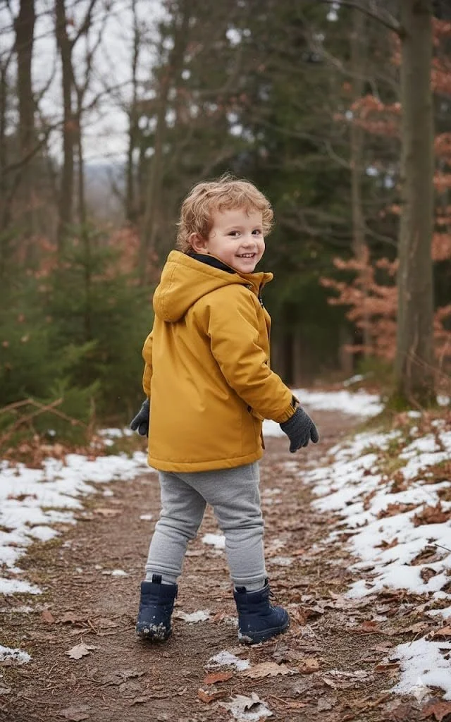 Куртка з флісовою підкладкою для хлопчиків Volunboy, фото №2