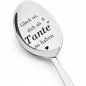 Ложка из нержавеющей стали с гравировкой - Фото 1