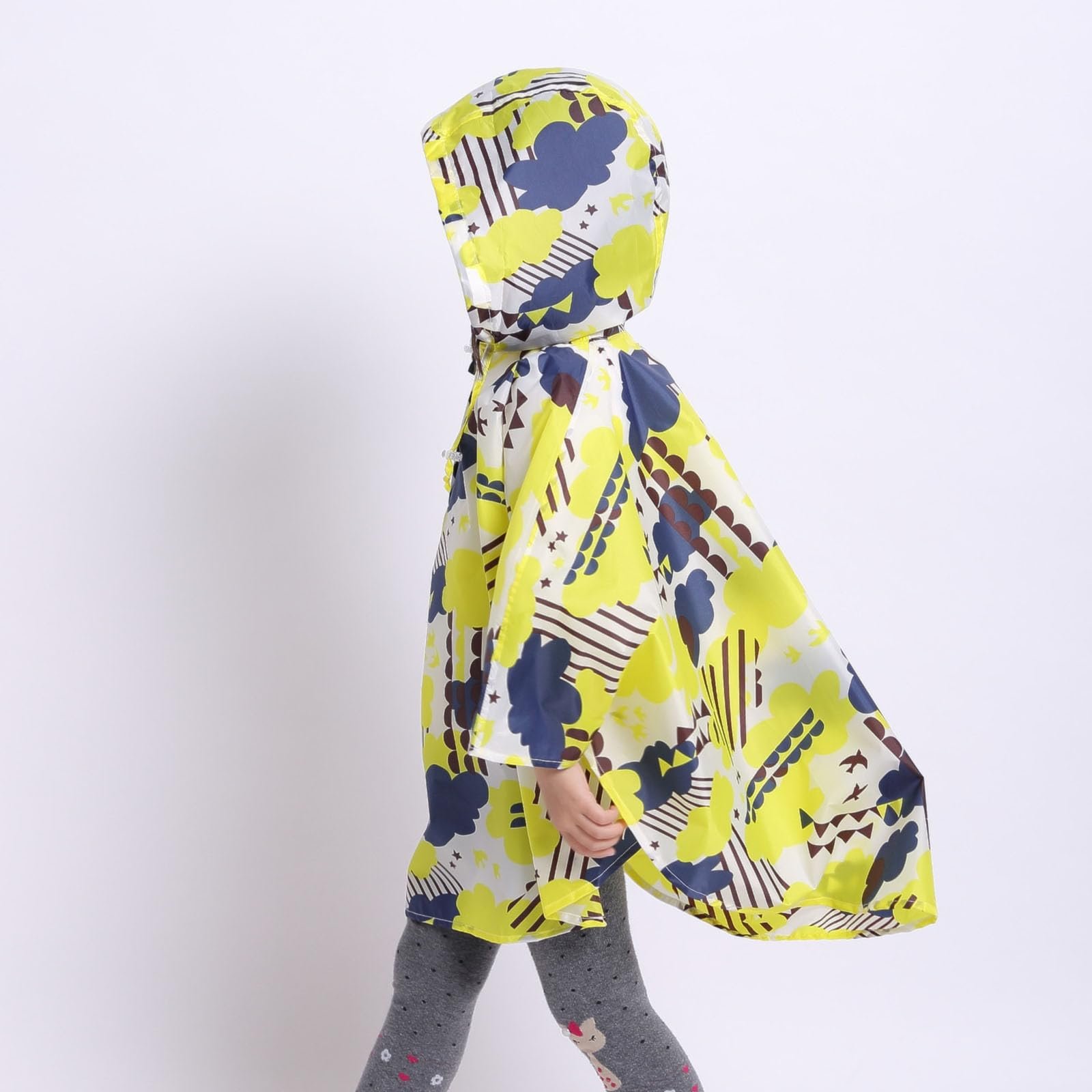 Детская дождевая куртка с капюшоном Водонепроницаемая, складная, дышащая, летняя, легкая с карманом, фото №6 Детская дождевая куртка с капюшоном Водонепроницаемая, складная, дышащая, летняя, легкая с карманом, фото №6