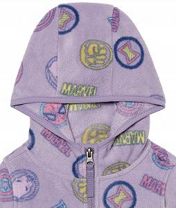 Куртка с капюшоном на молнии Amazon Essentials Disney Marvel Star Wars Princess для девушек synthetic.ua - Фото 1