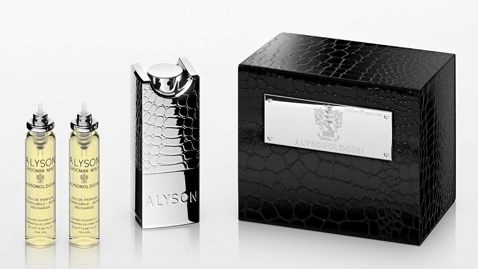 Парфюмерная вода ALYSONOLDOINI ALYSON Chocman Mint Pour Homme Natural Vaporizer 60 мл перезаправляемая, фото №1