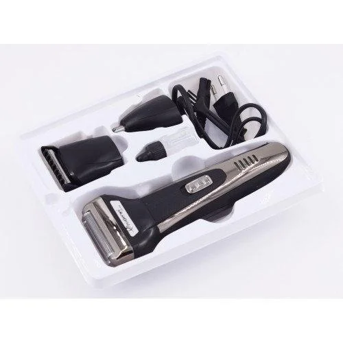 Машинка для стрижки 3 in 1 Gemei GM 598 Черная, фото №1 Машинка для стрижки 3 in 1 Gemei GM 598 Черная, фото №1