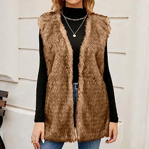 Хутряний жилет EMATOP synthetic.ua - Фото 1