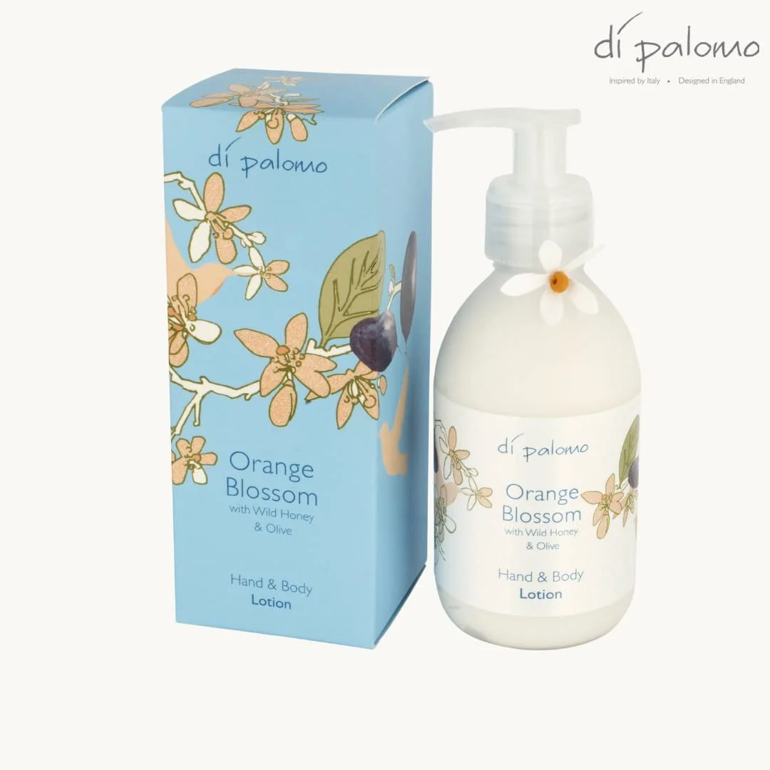 Лосьйон для рук та тіла Di Palomo Orange Blossom with Wild Honey & Olive 225 мл, фото №6