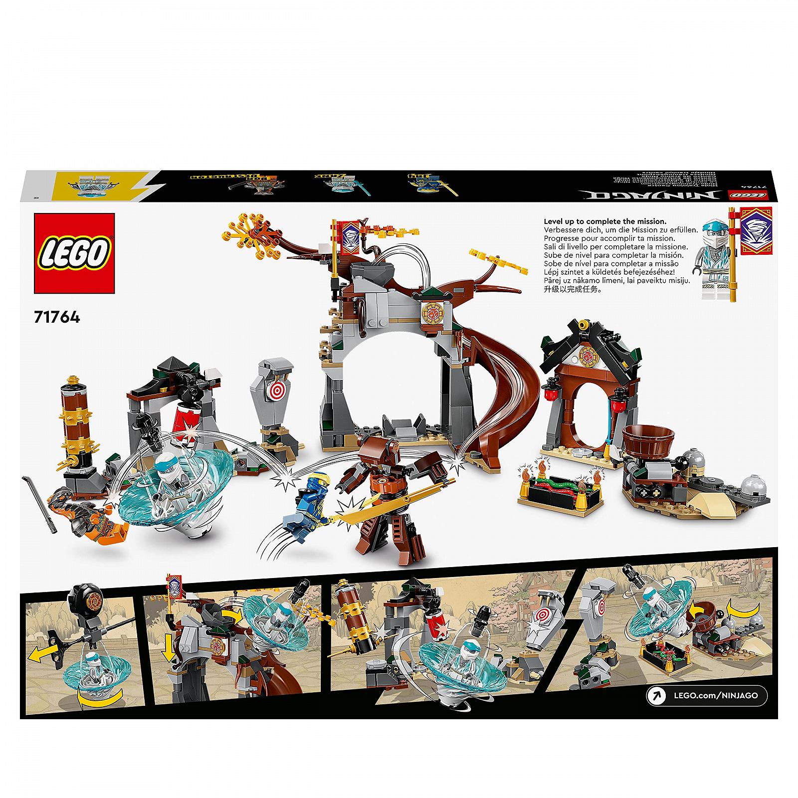 Конструктор LEGO NINJAGO 71764 Центр Тренировки Ниндзя с Игрушечным Спиннером, Зейн, Джей и Змея, Мастер Спинджитсу, фото №5
