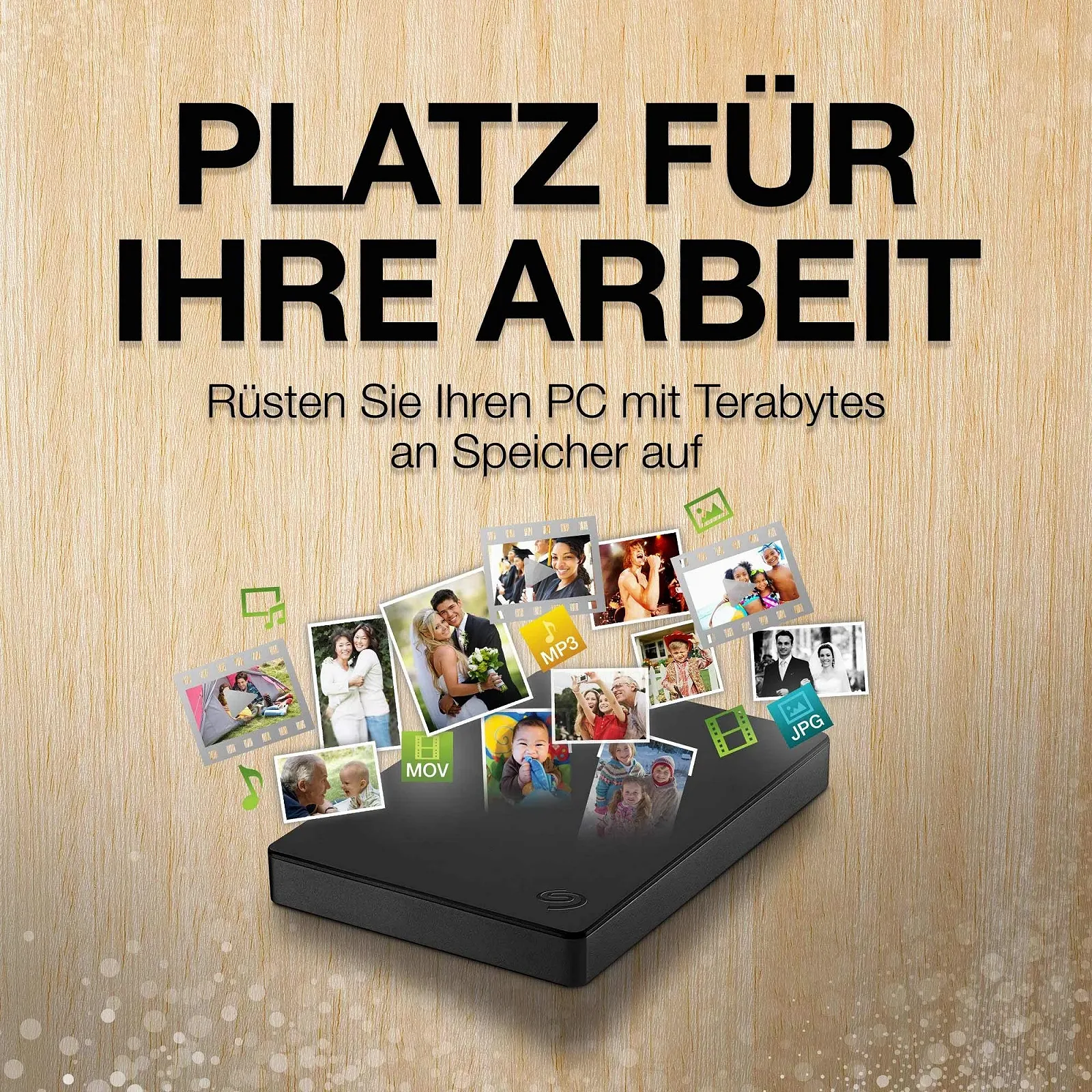 Внешний жесткий диск Seagate Portable STGX2000400 2 ТБ USB 3.0, фото №3