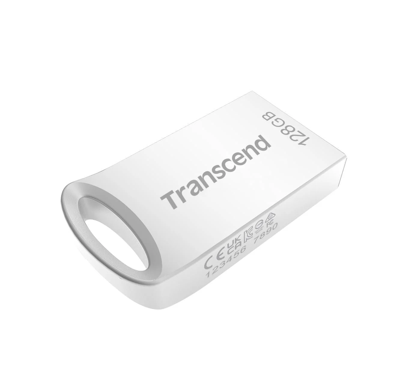 USB-накопичувач Transcend JetFlash 710 128GB USB 3.0 Silver, фото №3 USB-накопичувач Transcend JetFlash 710 128GB USB 3.0 Silver, фото №3
