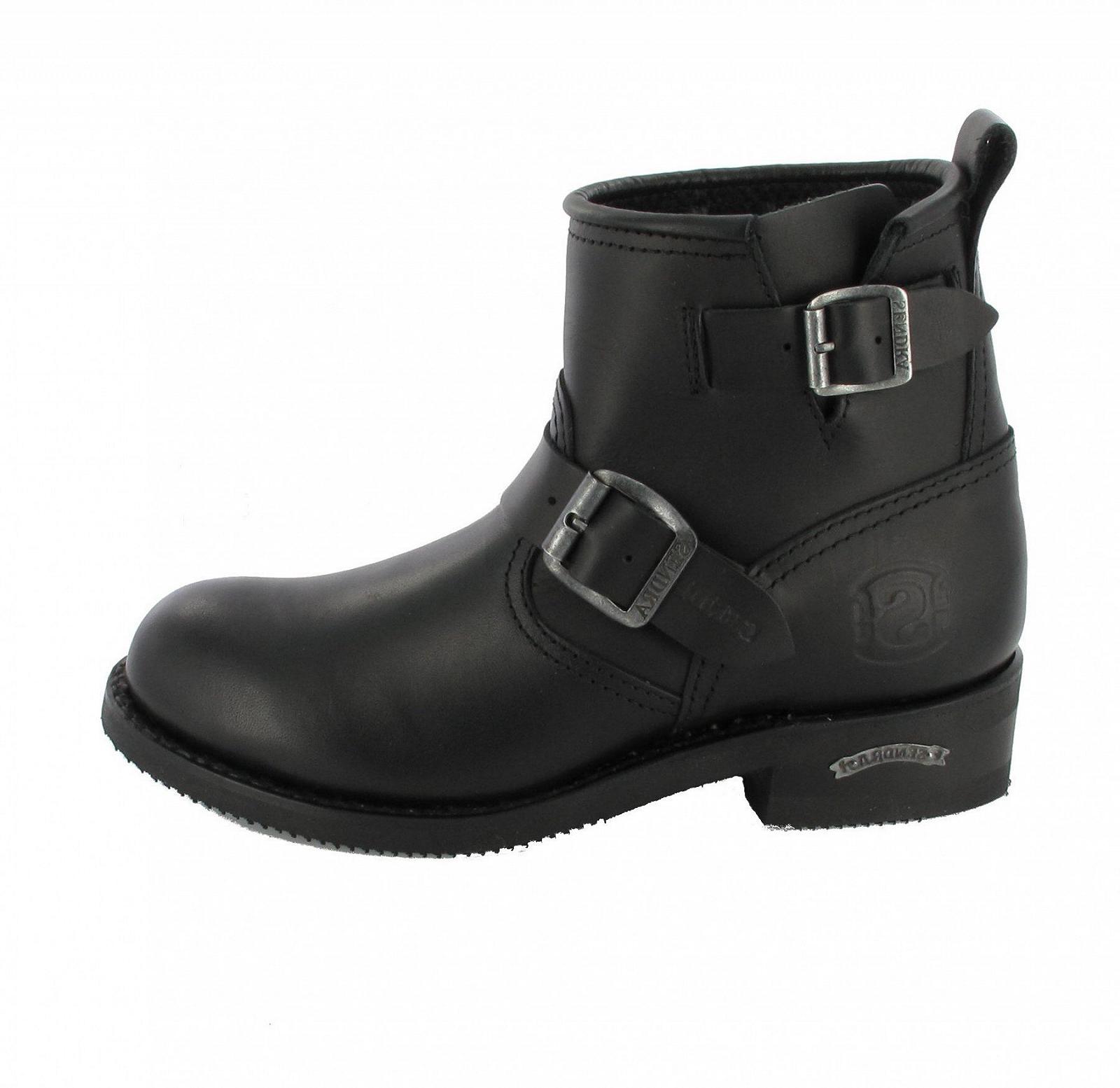 Ботинки Байкерские Унисекс Sendra Boots 2976 Engineering Кожаные Мотоциклетные, фото №3