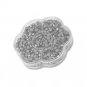 Стрази Скляні Прозорі для декорування Чорний (JM201) synthetic.ua - Фото 1