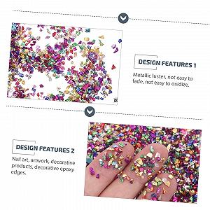 Аксесуари для нігтів Скляна крихта synthetic.ua - Фото 1