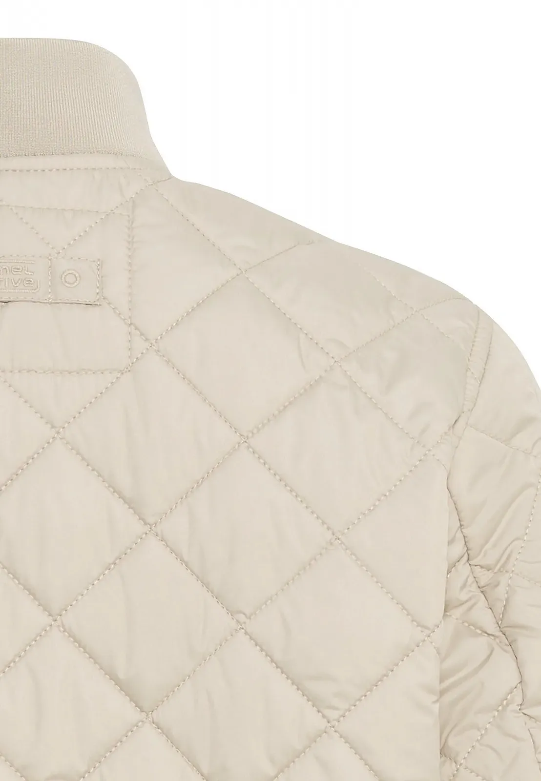 Женское пальто camel active из переработанного полиэстера, стеганое, фото №9