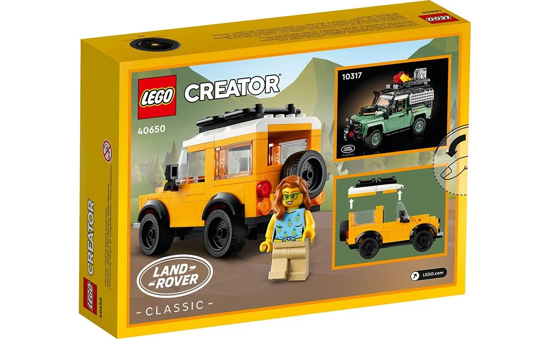 Конструктор Лего LEGO Creator Land Rover Classic Defender (40650), фото №3