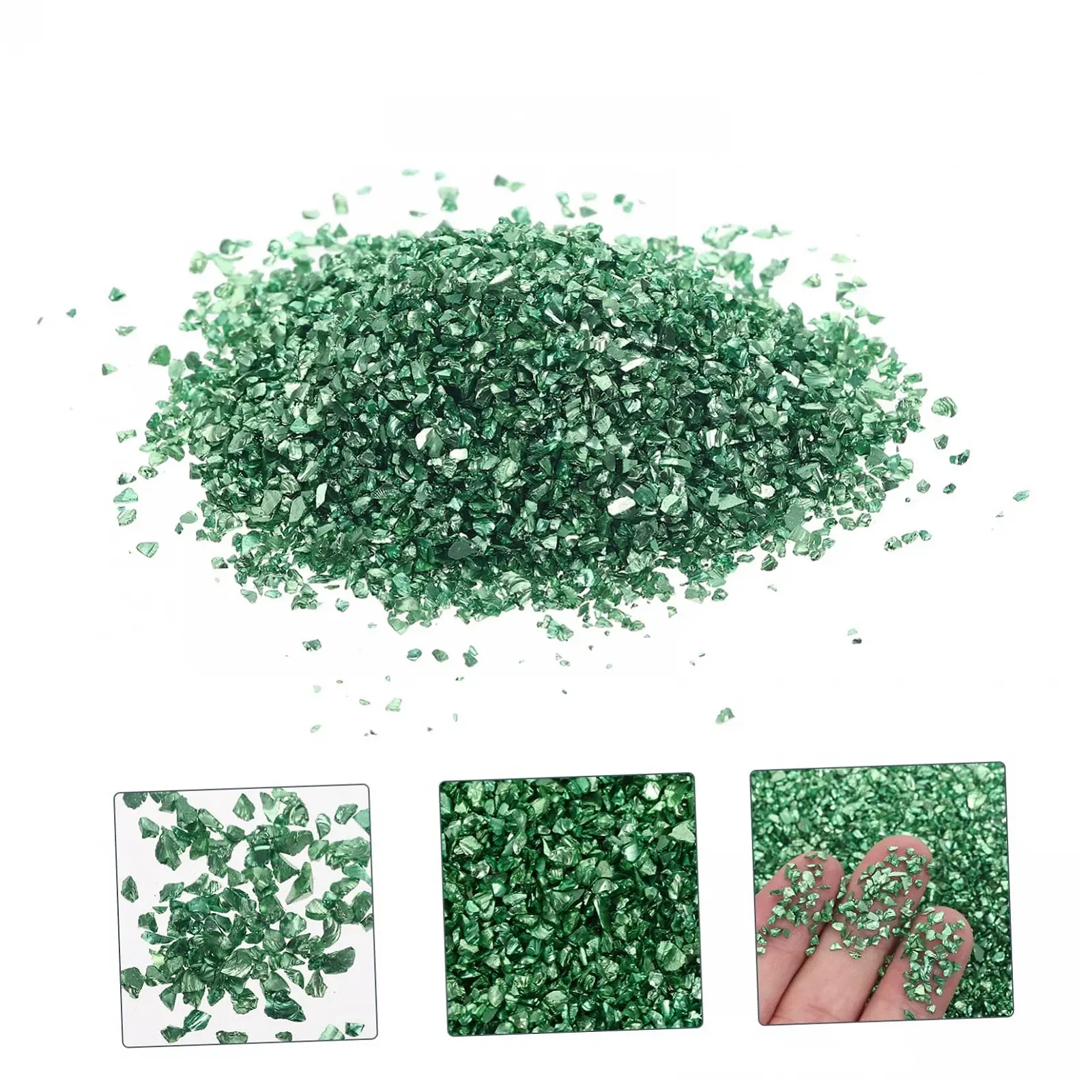 Аксессуары для ногтей Стеклянная крошка Цветные стразы Смола Эпоксидная смола Шарм Аксессуары для ногтей, фото №6