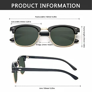 Сонцезахисні окуляри Жіночі PARTY GO Класичні вінтажні UV400 Великі Модні, Коричневий + Синій + Зелений synthetic.ua - Фото 1