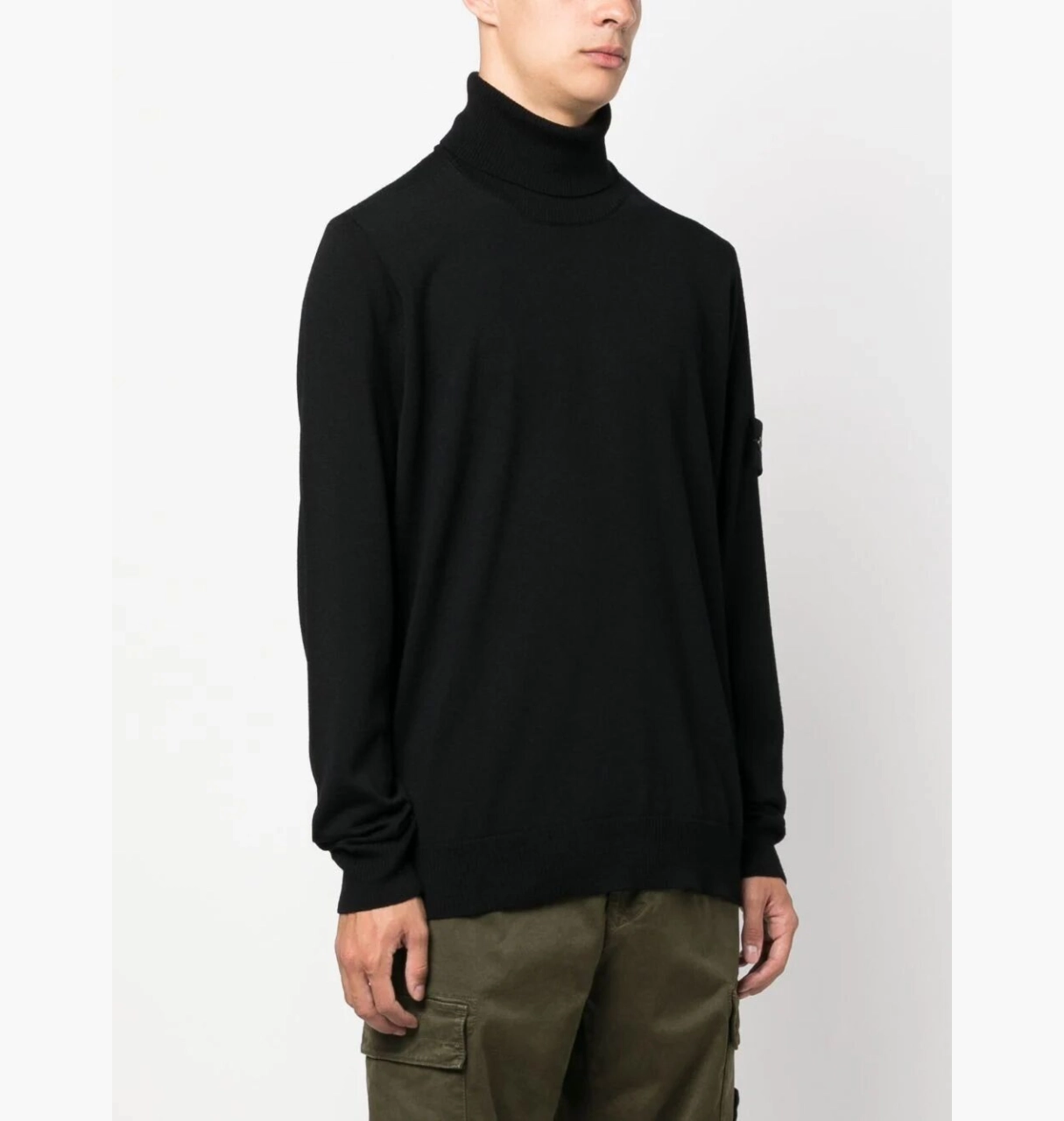 Джемпер STONE ISLAND Patch Turtleneck XXL, фото №1