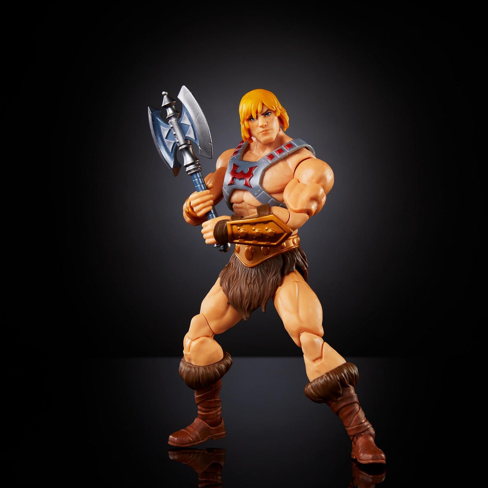 Фигурка Хи-Мена Masters of the Universe: Revolution Masterverse с боевой броней, коллекционная фигурка с 30 точками артикуляции, фото №4