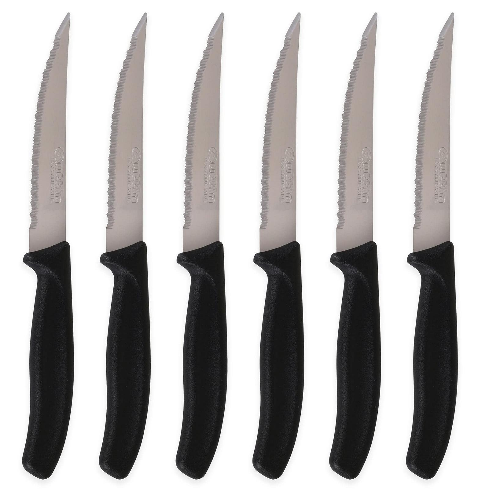 Набір ножів Bistec Quttin 189697, 6 шт., пила, 11 см, Basic, різнокольоровий, фото №5