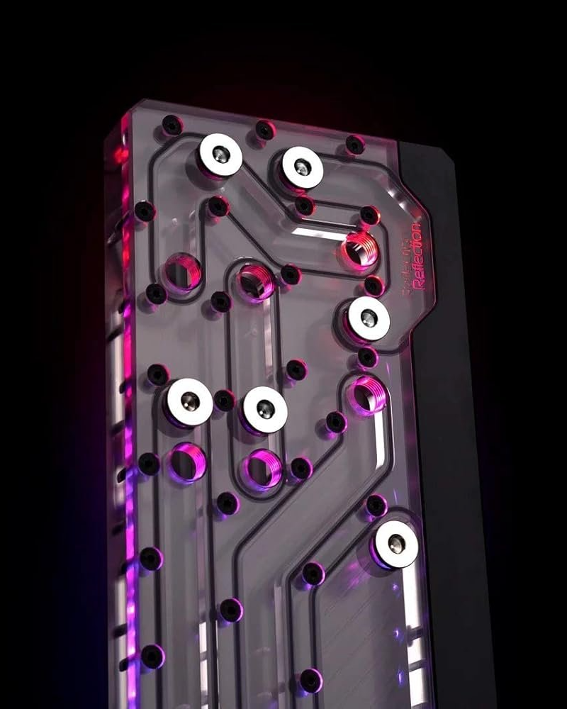Распределительная панель с помпой EKWB EK-Quantum Reflection Fractal ATX D5 PWM D-RGB, фото №7