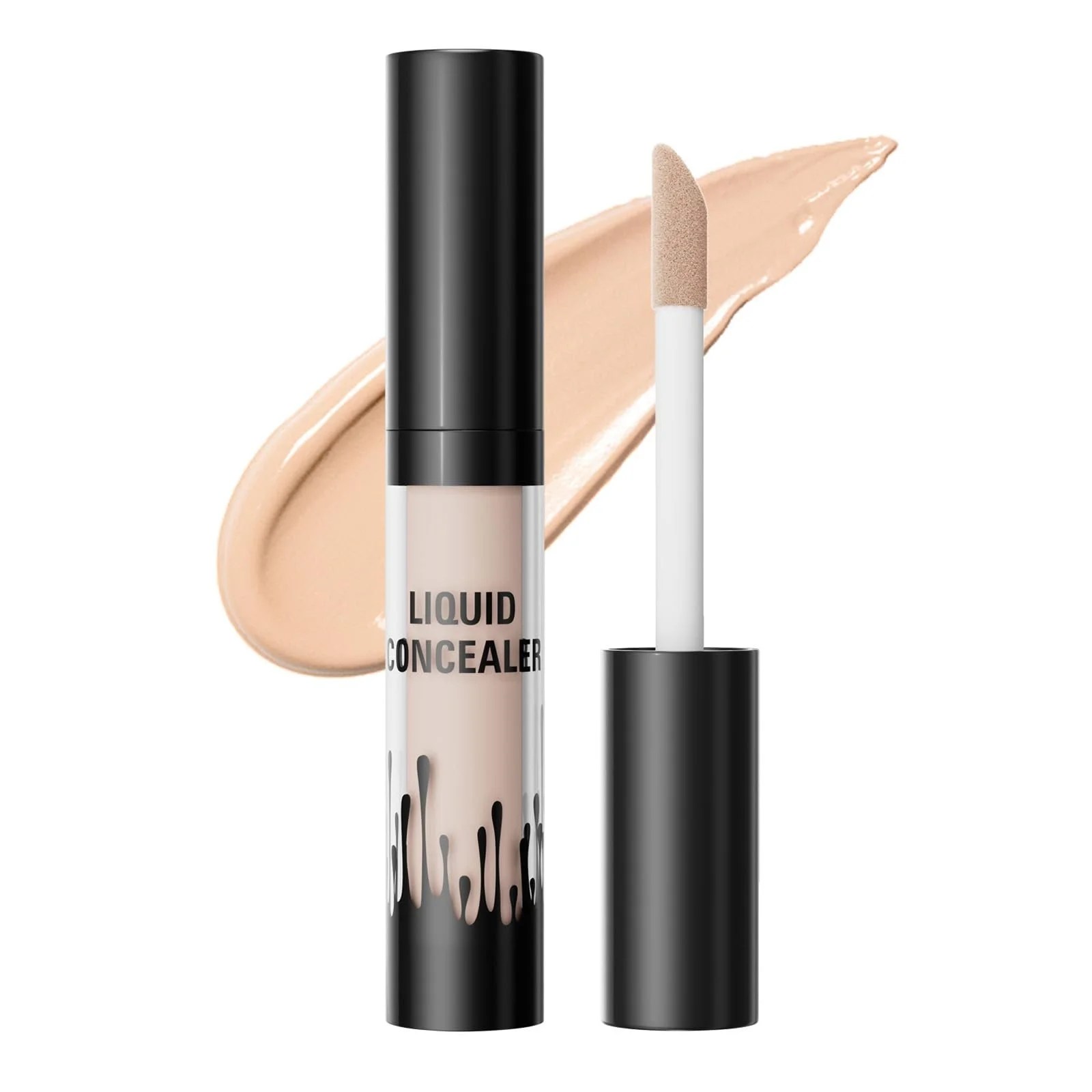 Консилер Hydrating Matte Tip, Рідкий консилер і коректор повного покриття для темних кіл, веснянок, фото №1