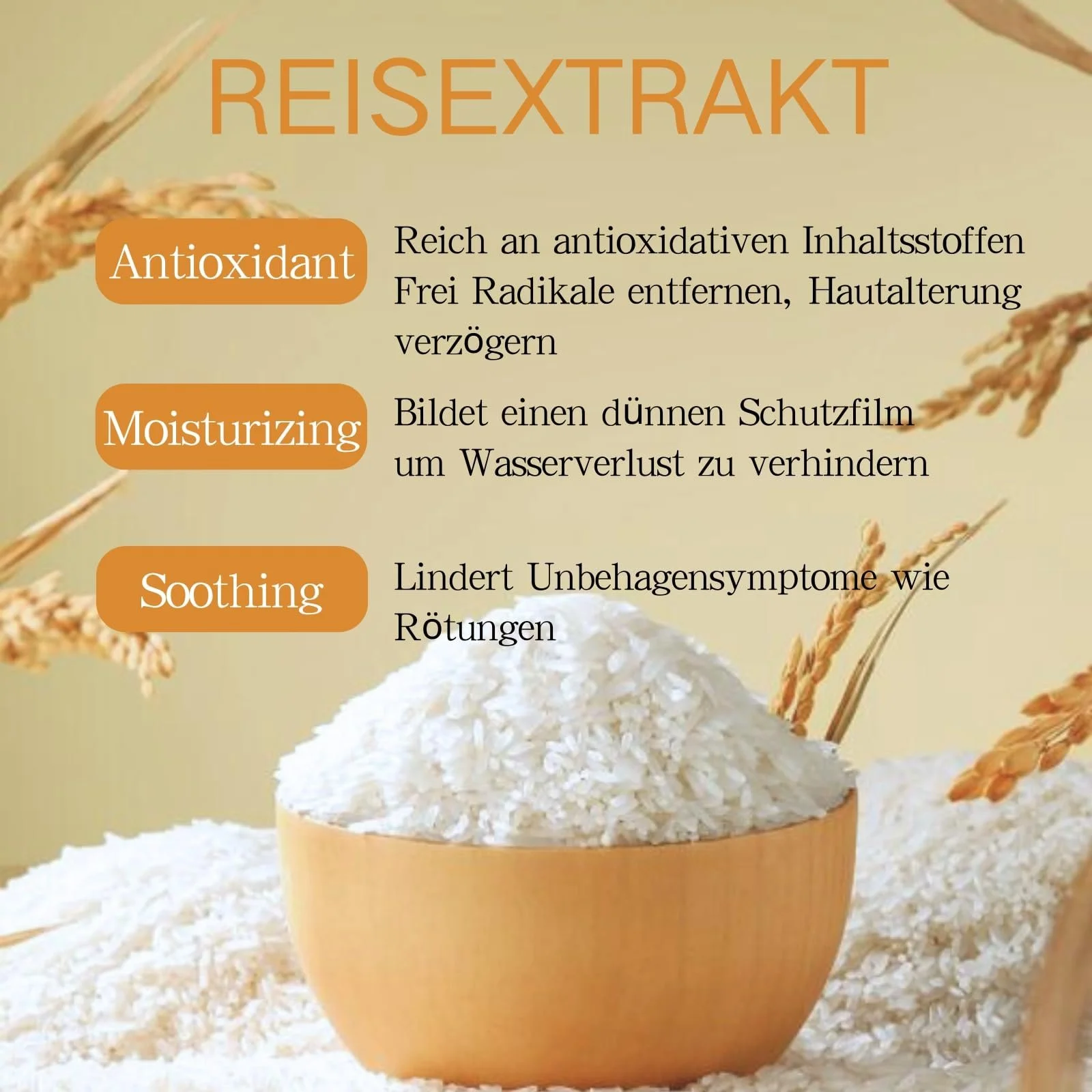 Очисник для обличчя Рисова вода Глибоке очищення пір, М'яке відлущення, Зволоження, фото №5