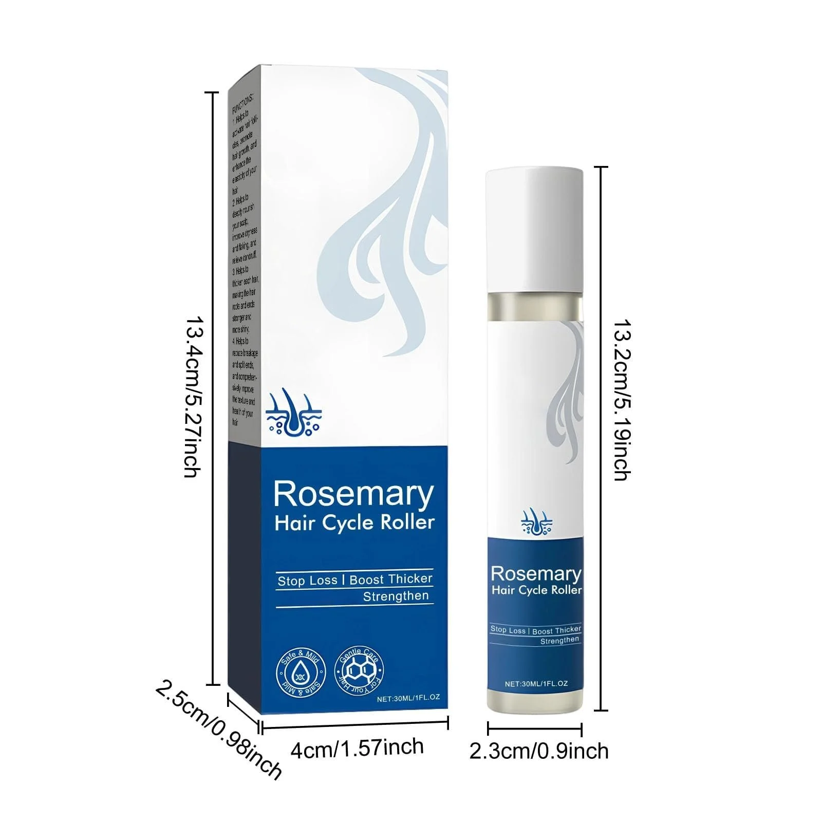 Сироватка для росту волосся з розмарином Роликова, Натуральна сироватка для росту волосся, фото №9 Сироватка для росту волосся з розмарином Роликова, Натуральна сироватка для росту волосся, фото №9